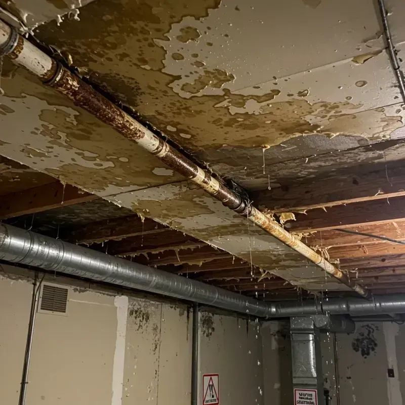 Ceiling Water Damage Repair in Motley, VA